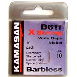 Kamasan B611 x Strong - Barbless-Coarse Hooks-Kamasan-Irish Bait & Tackle
