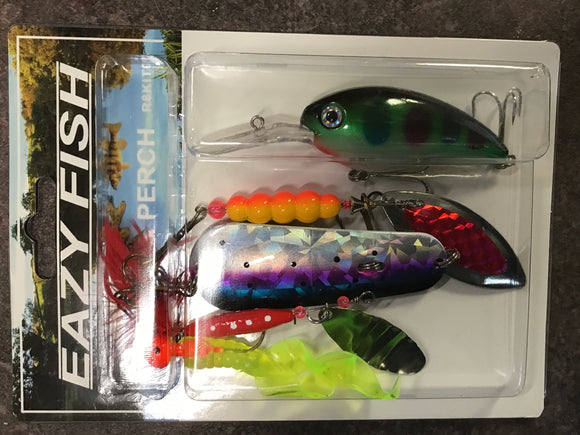 Eazy Fish Pike and Perch Lure Pack-pike and perch lure pack-Dennett-Irish Bait & Tackle